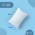 thumbnail image 4 of Almohada para Bebé con Funda Babies and Kiddies 28 cm x 38 cm, 4 of 6