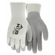 MCR Safety 127-9690M 10 Gauge Flex Thermal Heavy Weight Glove, Gray & White