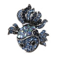 thumbnail image 4 of Broche Pin Crystal Fish Broches Mujer Aleación Shinny Rhinestone Goldfish, 4 of 6