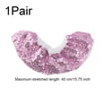 thumbnail image 2 of Ice Skate Blade Covers Skating Cover Lightweight Skate Guards Soft Skate Covers Figure Skates Soakers For Men Women, 2 of 7