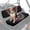 American Flag Bald Eagle, variant on ZIATUBLES Wood Grain Print UTV Seat Covers 2 Pack, Waterproof Polyester Replacement Front Bench Seats Covers, Wear-Resistant UTV Outdoor Accessory Part for Kawasaki Mule