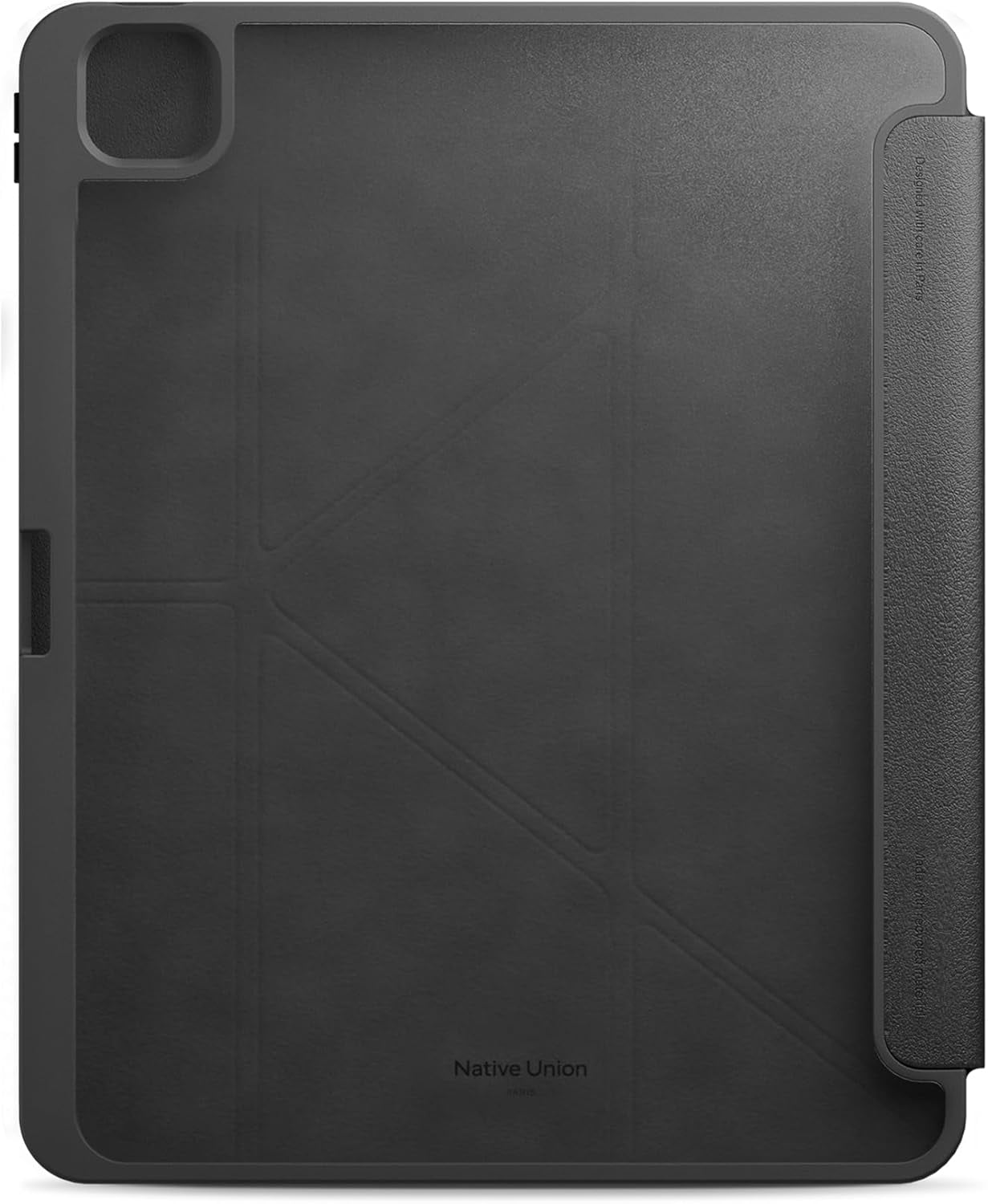 Native Union Active Case for iPad Pro 13" – 4-in-1 Stand Case with Apple Pencil Holder (Black)