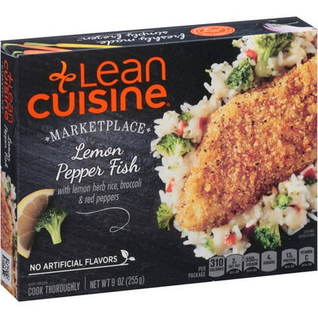 LEAN CUISINE MARKETPLACE Lemon Pepper Fish 9 oz. Box