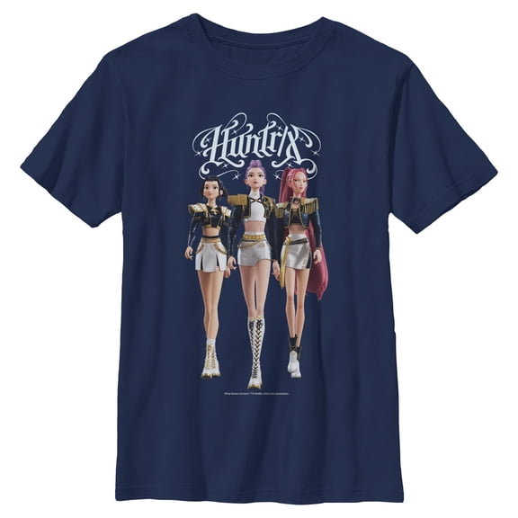 Boys Kpop Demon Hunters Huntrix Fashion Poses T Shirt