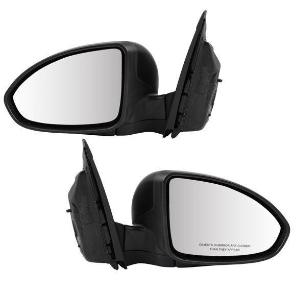 cciyu Left and Right Side View Mirrors Fits for 2011-2015 For Chevy For CRUZE Power; Non-Heated; PTM Exterior Mirrors - OE 19258657