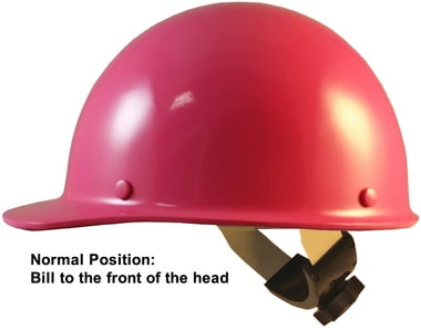 Toxic Skull Red MSA V-Guard Cap Hard Hat 