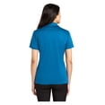 thumbnail image 2 of Port Authority Women's Silk Touch Performance Polo Moisture Wicking Shirt Brilliant Blue Large, 2 of 3