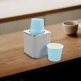 thumbnail image 2 of SHISUYAN Disposable Water Cup Dispenser Paper Cup Dispenser Pull Beverage Cup Holder with 10PCS Cup (Random Pattern Cup), 2 of 9