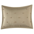 thumbnail image 3 of Nanshing Pine 6-Piece Bedding Comforter Set, Taupe, Queen, 3 of 4