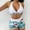 White, variant on OKBOP Bikinis,Womens Bikinis Fashion Floral Print Halter Split Print High Waist Beachwear Set Womens Swimsuits Bikini Summer