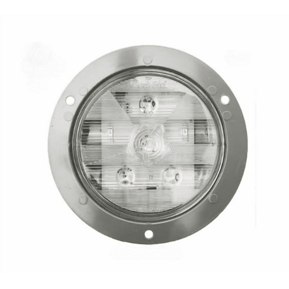 Truck Lite 44344C Clear LED Backup Light for Freightliner Cascadia Peterbilt - OEM Reverse Lamp