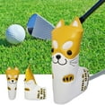 thumbnail image 3 of Universal Golf Putter Headcover Head Cover Protector de manga Protector Amarillo shamjiam  Cubierta de la cabeza del palo de golf, 3 of 9
