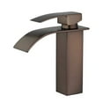thumbnail image 2 of Bellaterra Home Santiago Single Handle Bathroom Vanity Faucet with Overflow Drain in Brushed Nickel, 2 of 3