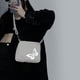 thumbnail image 5 of Bolsa Bolso de hombro pequeño de tela Oxford reflectante de mariposa para mujer de la calle (blanco) Ehuebsd  Nuevos Originales, 5 of 9