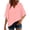Pink Womens Tops, variant on Summer Tops for Women V Neck 3/4 Bell Sleeve T-Shirts Solid Color Pullover Tshirts 4th of July Shirts Women