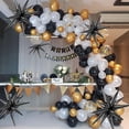 thumbnail image 4 of 8 globos de estrella de 26 pulgadas, baby shower, boda, despedida de soltera, suministros de decoración de fiesta negra ShuxiuWang 1327537030249, 4 of 5