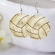 thumbnail image 1 of Pendientes de cuero de voleibol FLhrweasw Para estrenar, 1 of 2