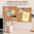 thumbnail image 5 of KAKOWELY Cork Board Roll 1 Roll Cork Roll With Adhesive Backing Corkboard Roll Cork Shelf Liner Cork Sheet Cork Board Roll Photo Board Message Board Home Decor, 5 of 5