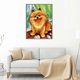 thumbnail image 4 of Bordado de diamantes de imitación perro feliz costura mosaico de cristal bordado de diamantes pintura animal punto de cruz Yuarrent JJ12411-00, 4 of 6