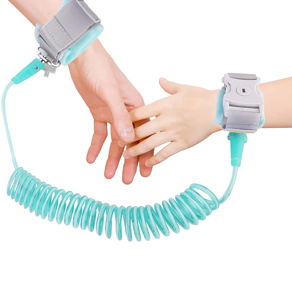 Reflective Anti Lost Wrist Link for Toddlers Kids Harness Safety Leash with Lock 