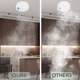 thumbnail image 4 of Alarma de gas Alarma de CO y humo 2 en 1 Detectores de monóxido de carbono Detector de humo Combinación de humo Alarma de CO Fuego CO para alarma para el hogar y la cocina Pantalla LED Alarma de monóx, 4 of 8