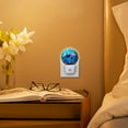 thumbnail image 3 of Round LED Night Lights Lamp with Dusk to Dawn Sensor, Underwater Scene With Whale And Colorful Marine Life Night Light Plug Into Wall for Kids Room, Bedroom, Bathroom, Kitchen, Hallway, 3 of 4