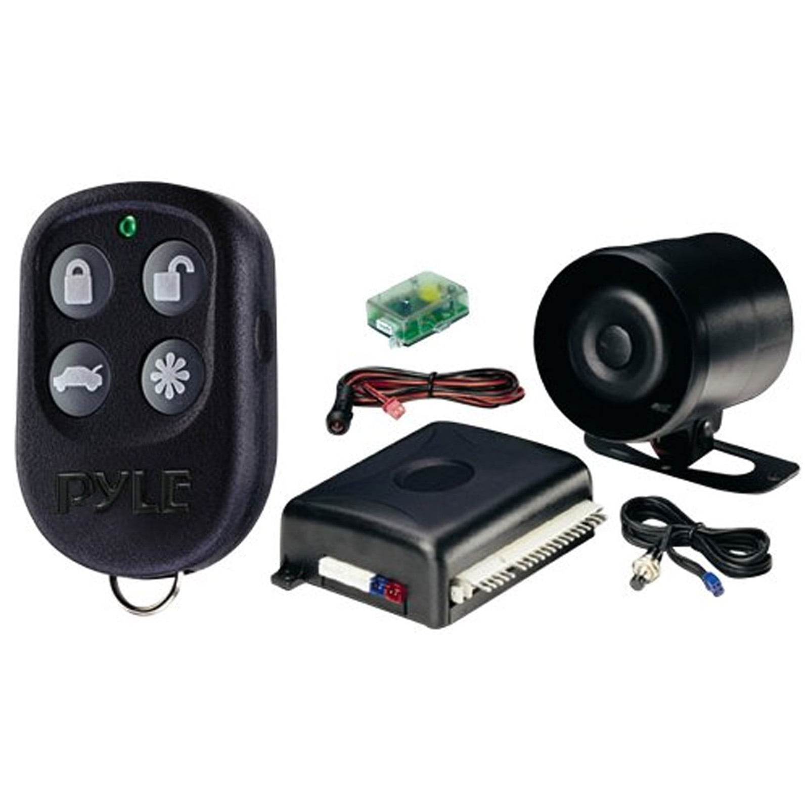 Pyle 6Relay Vehicle Security System with Code Encryption