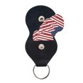 thumbnail image 2 of 6 Pack Retro-America-Flag Guitar Picks In Leather Picks Holder For Bass Electric Acoustic Guitars, 2 of 7