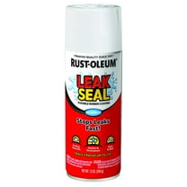 1 Pc, Rust-Oleum White Leakseal Flexible Rubber Sealant 12 Oz