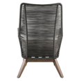 thumbnail image 4 of Seasonal Living Explorer Marco Polo Wood Lounge Chair in Mixed Gray Rope, 4 of 7