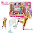 thumbnail image 2 of Barbie de Mattel, muñeca de moda, entrenador de voleibol, profesora con bebé pequeño, Barbie, princesa, juguete para jugar a las casitas, modelo Boneca FRL33, regalo para niños xuanjing unisex, 2 of 2