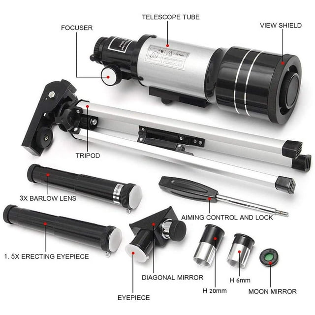 stanreset F30070M Astronomical Telescope Outdoor Telescope High Definition High Power with Bracket Telescope