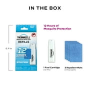 Thermacell Mosquito Repellent Refill with 12 Hours of Mosquito Protection, 1 Count