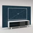 thumbnail image 5 of Ada Home Décor 2 Tier Rosmar TV Stand for TVs up to 63", Oak White, 5 of 7