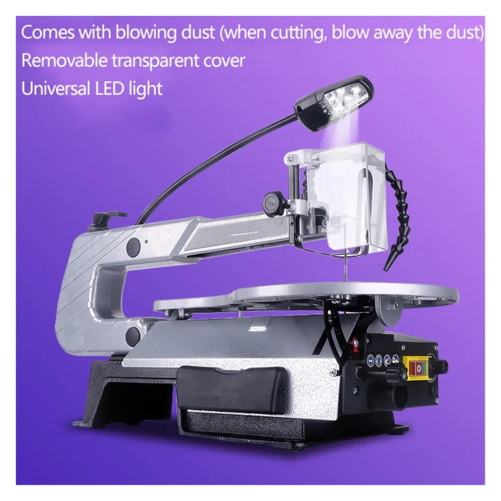 Electric Jigsaw Desktop Woodworking Wire Saw DIY Pull Saw Wire Saw Carving Saw Tool Ji nerating Circular Saw