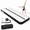 Black-6.6ft*6.6ft*4inches(2m*2m*0.1m), variant on Inflatable Gymnastics Air Mat Tumble Track With Pump Foring