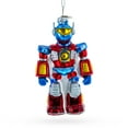 thumbnail image 2 of Battle Robot with Power Core Bot Glass Christmas Ornament, 2 of 4
