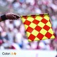 thumbnail image 5 of Unique Bargains Linesman Referee Flag Stainless Steel Pole Sponge Grip, Diamond Checked 4 Pack, 5 of 5