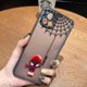 thumbnail image 3 of Matte Case for VIVO Y93 Y91C Y91 Y85 Y77 Y76 Y75 Y73 Y72 Y71 Y53 Y50 Y35 Y22 Y21 4G 5G Case Cartoon Marvel Spider-Man Spider Web, 3 of 5