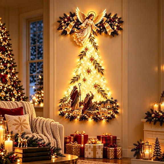 Christmas Decorations, Christmas Lights, Wall Decor for Indoor Outdoor