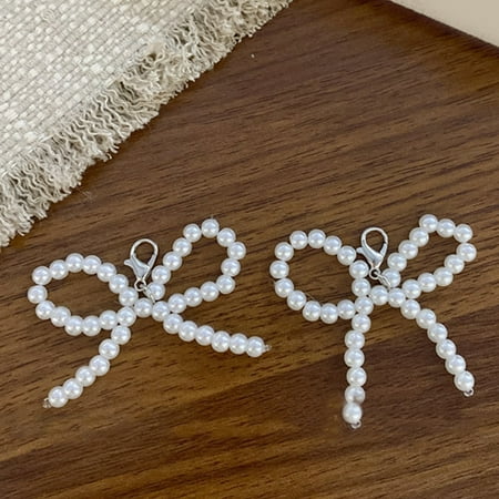 CoCoMangos Beautiful Shoelaces Clips Buckle Decorations Tassel Bowknot Pearl Shoe Charms Pendant For Girls Sneakers Casual Shoes Accessory