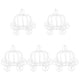 thumbnail image 3 of 5pcs Pumpkin Candy Box: Halloween Pumpkin Carriage Gold Wire Candy Box Decorative Tabletop Centerpiece For Anniversary Wedding Birthday Party, 3 of 3