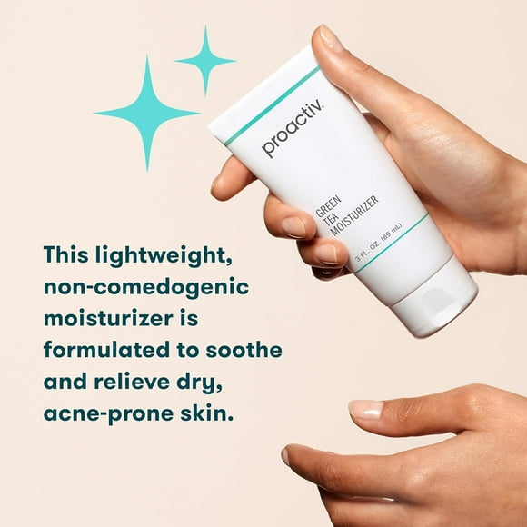 Green Tea and Hyaluronic Acid Face Moisturizer for Oily and Dry Skin 3 oz