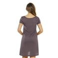 thumbnail image 2 of Just Love Modal Trapeze Dress / Dresses for Women (Charcoal, Small), 2 of 2