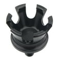 thumbnail image 1 of Pernos de pulgar de tornillo de asiento de aluminio estilo corona de motocicleta Negro 01, 1 of 8
