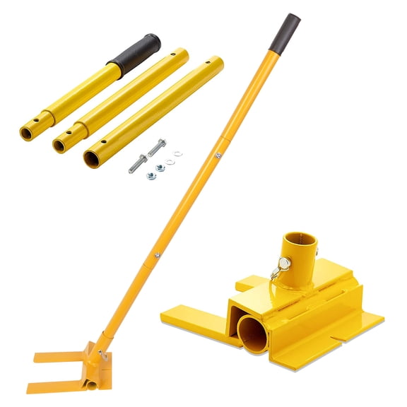 44 in Pallet Buster Deck Wrecker Pallet Tool Pry Bar, Deck Board Removal Tool