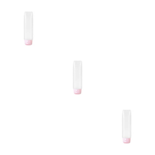 Injueey Botella exprimible de viaje, contenedor de de dientes, tubo dispensador exprimible recargable, organizador de cuidado personal, 30ML, Type1 NO1