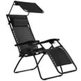 Folding Recliner Zero Gravity Chair Lounge Patio Chairs Outdoor with