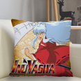 thumbnail image 1 of Musife custom inuyasha Funda De Almohada Decoración Del Hogar 45 * 45 Cm Cuadrada Cremallera Envío, 1 of 4