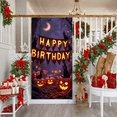 thumbnail image 3 of Halloween Theme Banner Decorative Creative Polyester Material for Birthday Party Holiday Event Indoor Decoration, 3 of 9
